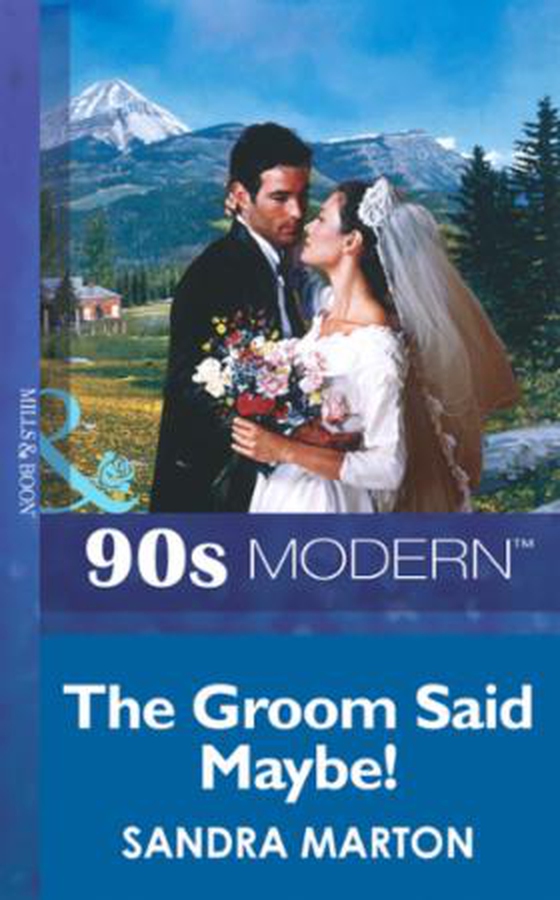 The groom said maybe!