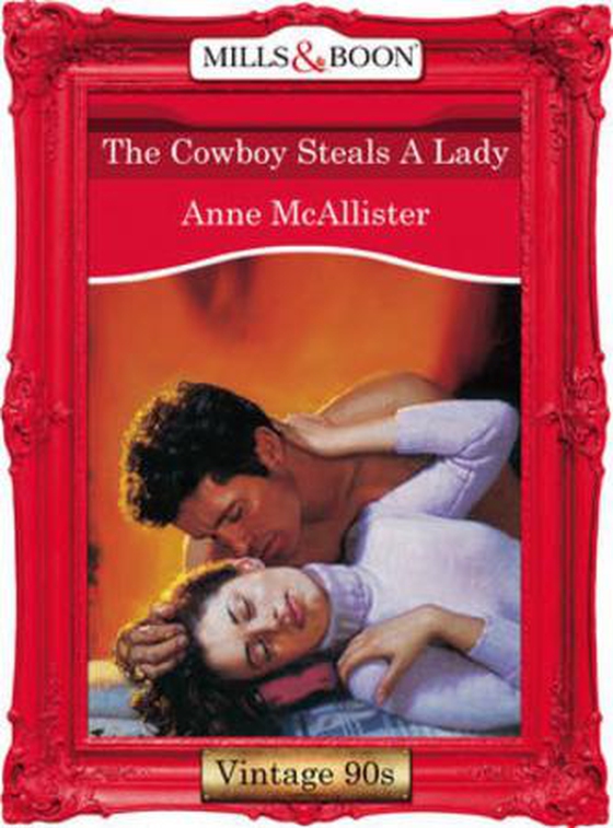 The cowboy steals a lady
