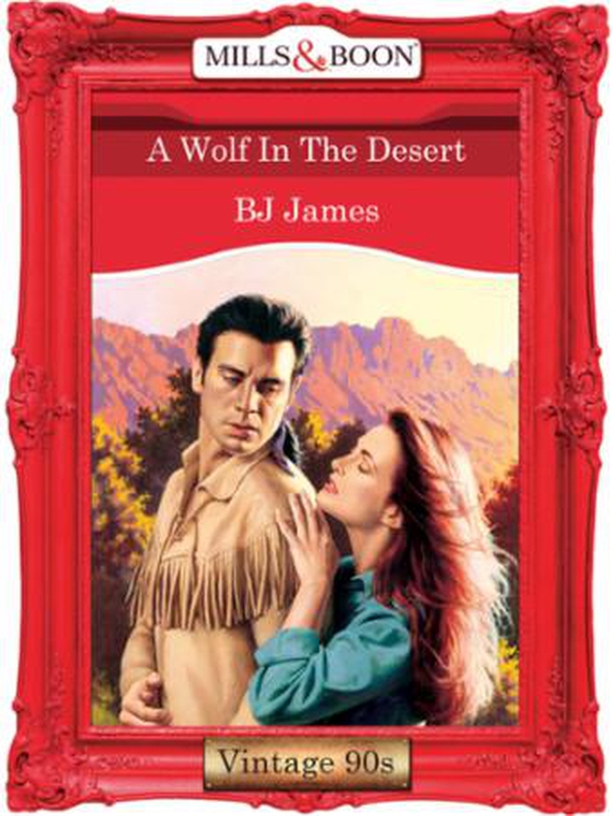 A wolf in the desert