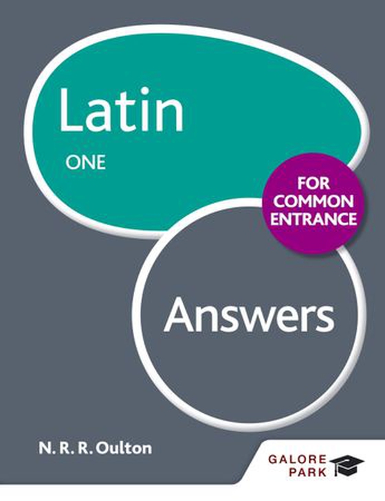 Latin for Common Entrance One Answers (ebok) av N. R. R. Oulton