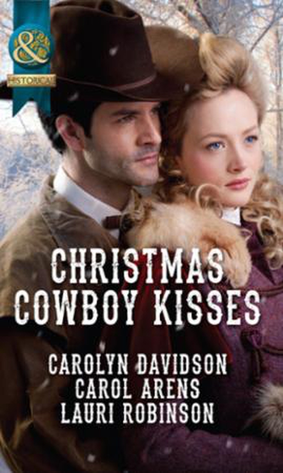 Christmas cowboy kisses