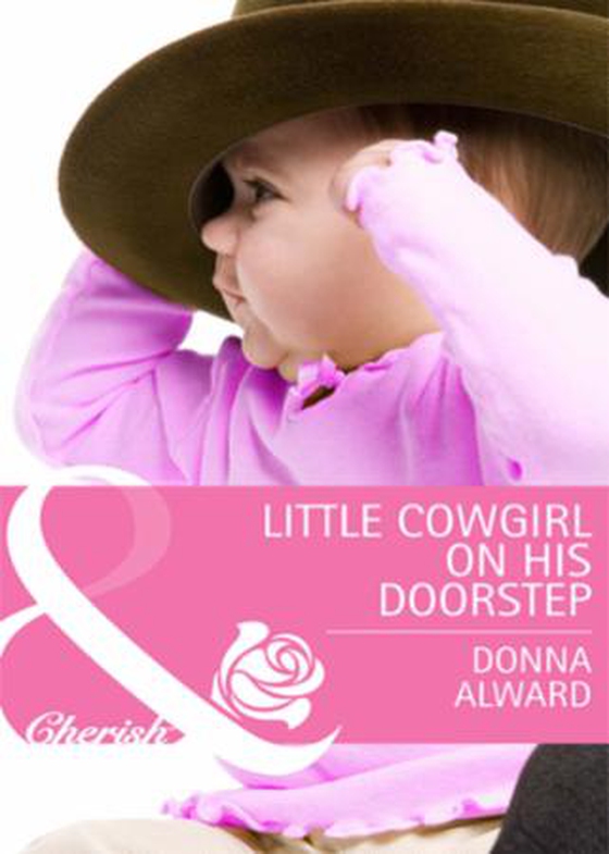 Little cowgirl on his doorstep