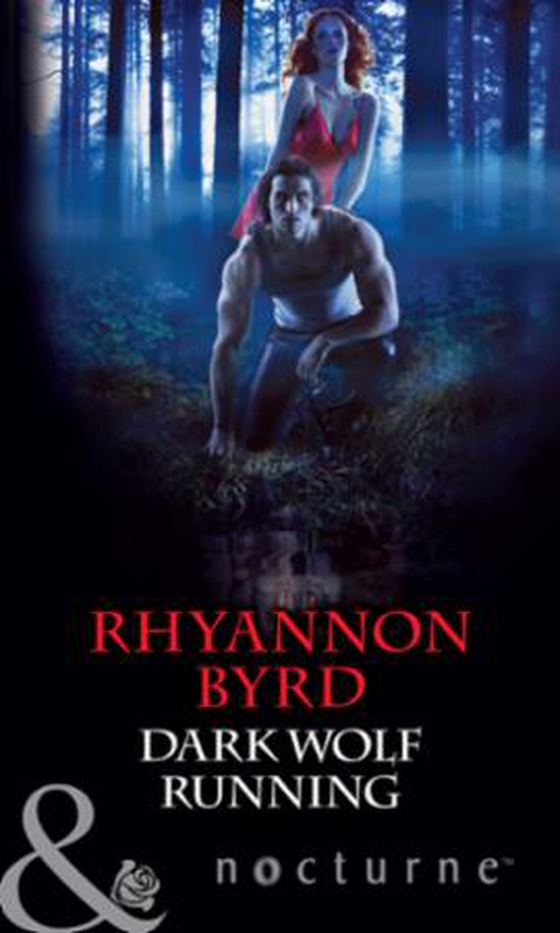 Dark wolf running