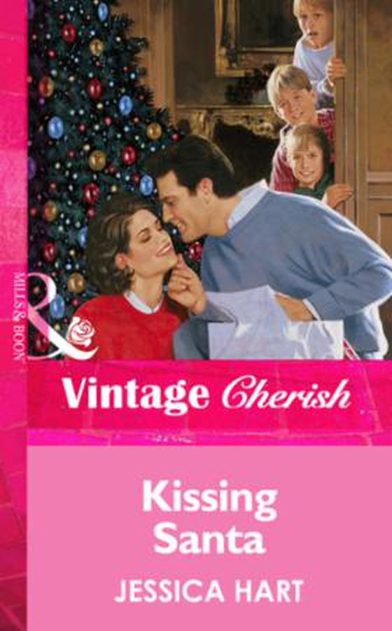 Kissing santa