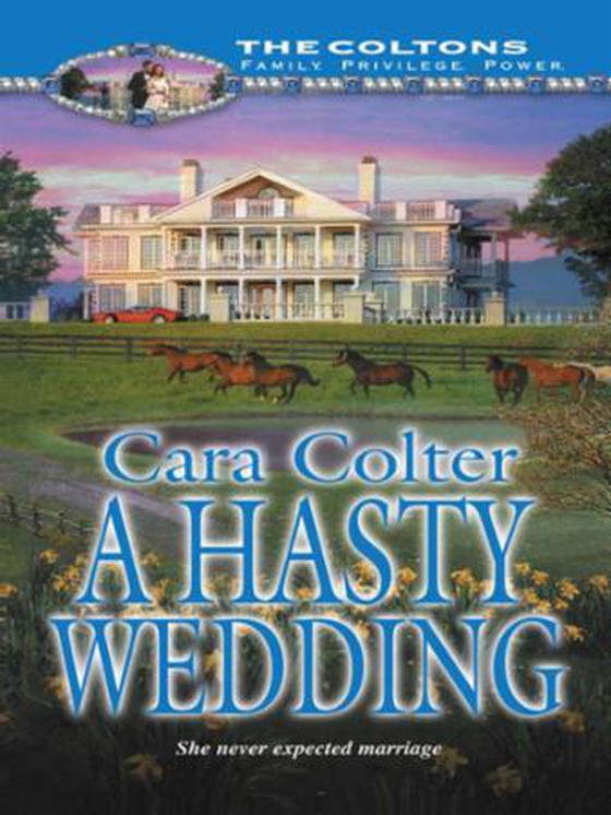 A hasty wedding