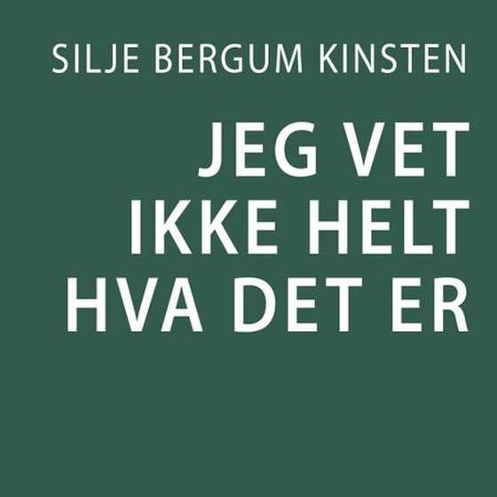 Jeg vet ikke helt hva det er (lydbok) av Silje Bergum Kinsten