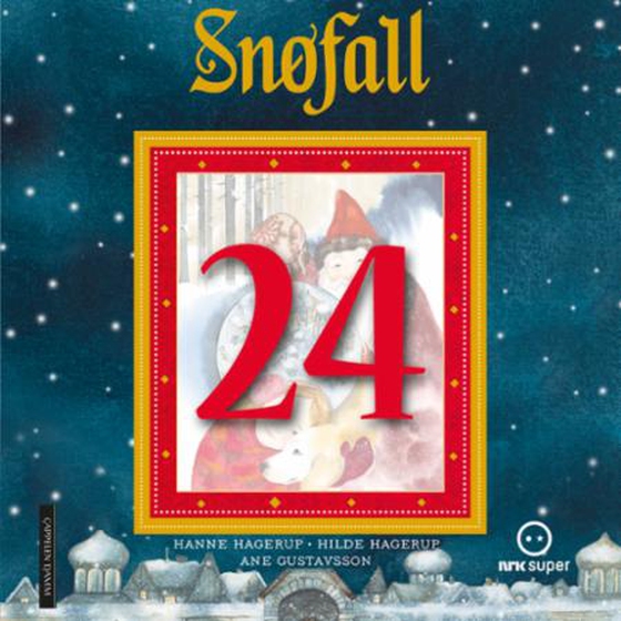 Snøfall 24. desember