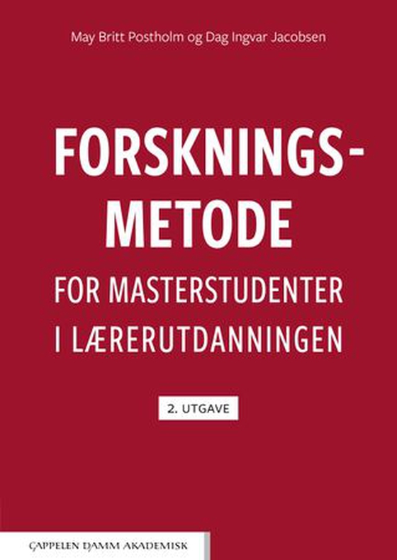 Forskningsmetode for masterstudenter i lærerutdanningen