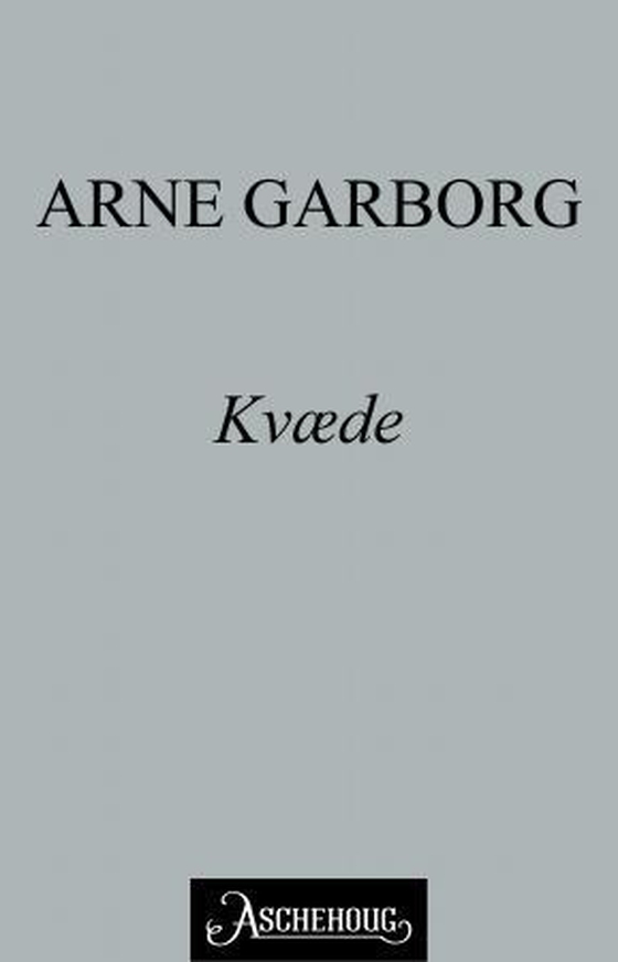 Kvæde (ebok) av Arne Garborg