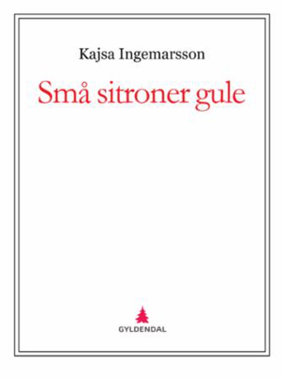 Små sitroner gule