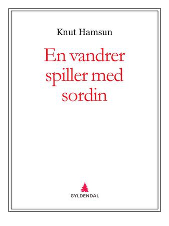 En vandrer spiller med sordin