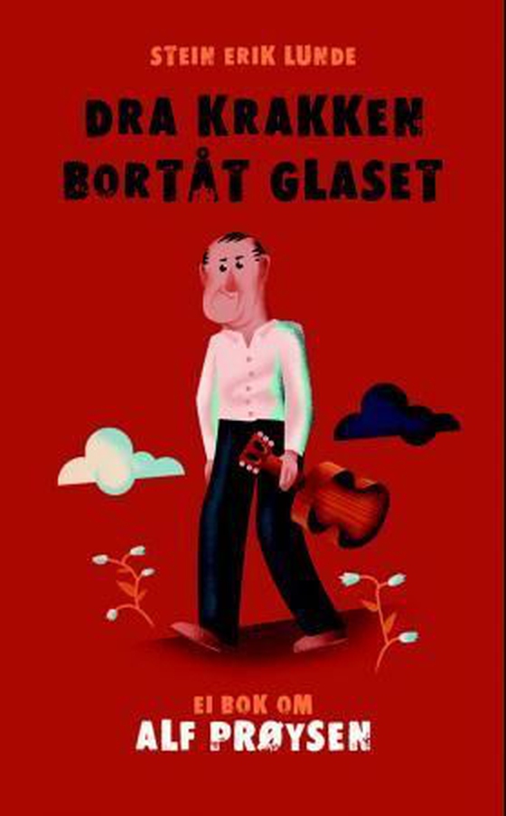 Dra krakken bortåt glaset