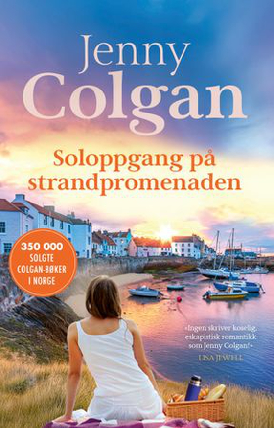 Soloppgang på strandpromenaden