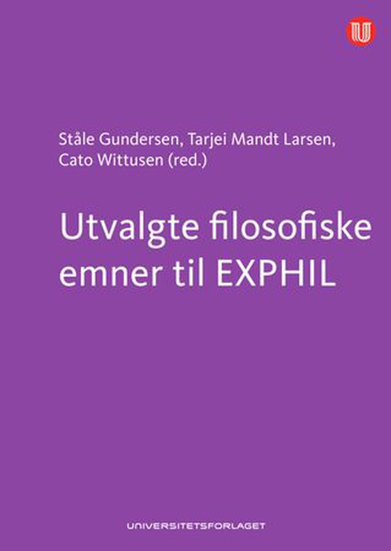 Utvalgte filosofiske emner til EXPHIL
