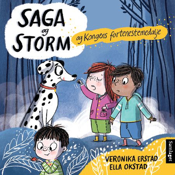 Saga og Storm og Kongens fortenestemedalje - roman (lydbok) av Veronika Erstad