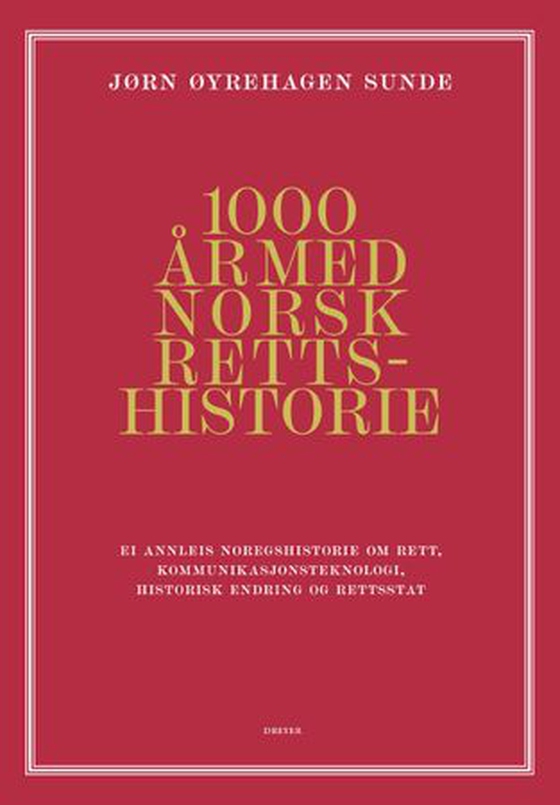 1000 år med norsk rettshistorie