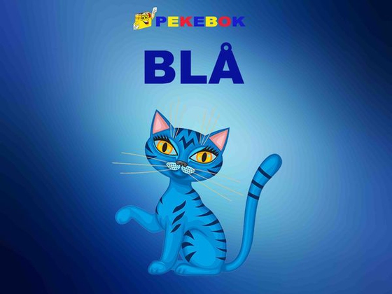 Blå