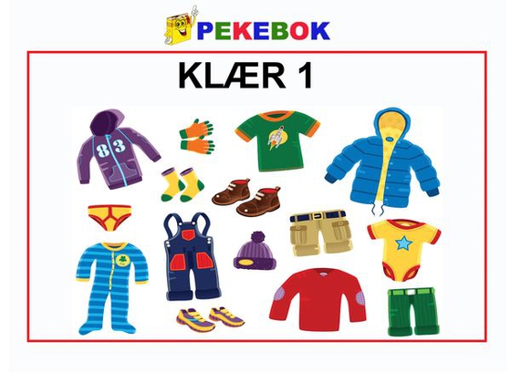 Klær 1 (ebok) av Ukjent