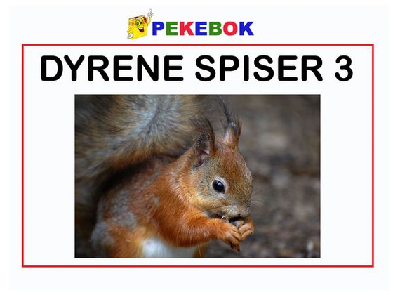 Dyrene spiser 3 (ebok) av Ukjent