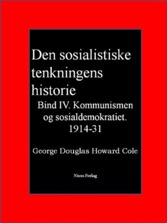 Den sosialistiske tenkningens historie