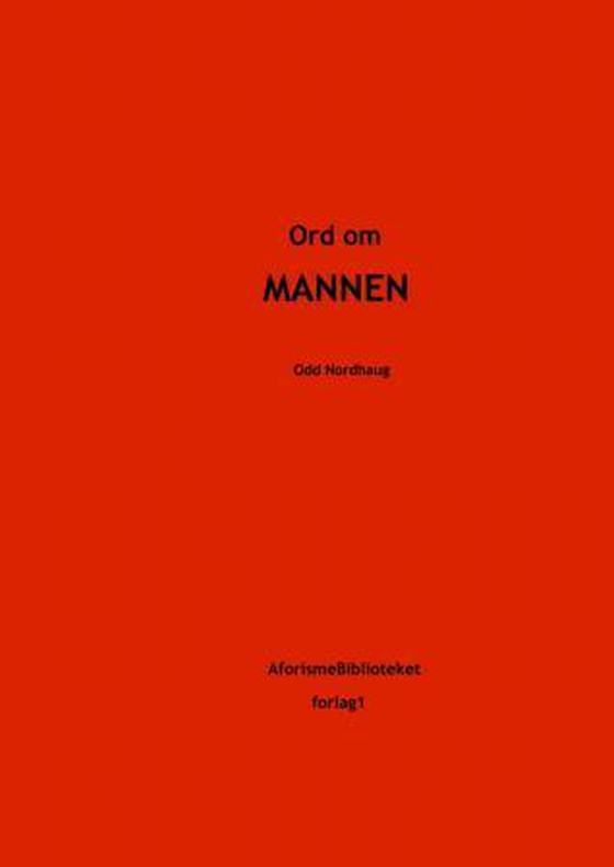 Ord om mannen