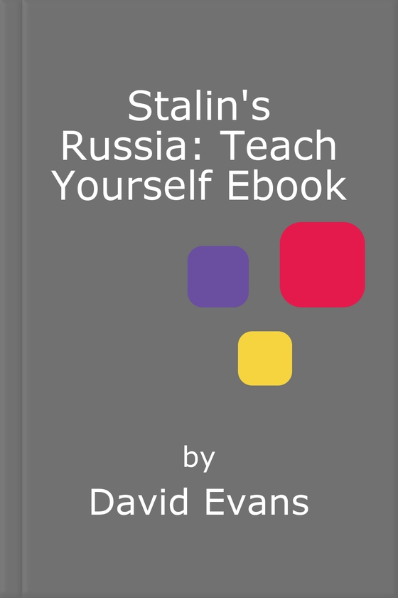 Stalin's Russia: Teach Yourself Ebook (ebok) av David Evans