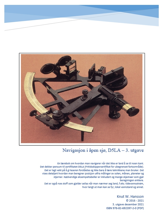 Navigasjon i åpen sjø, D5LA - 3. utgave