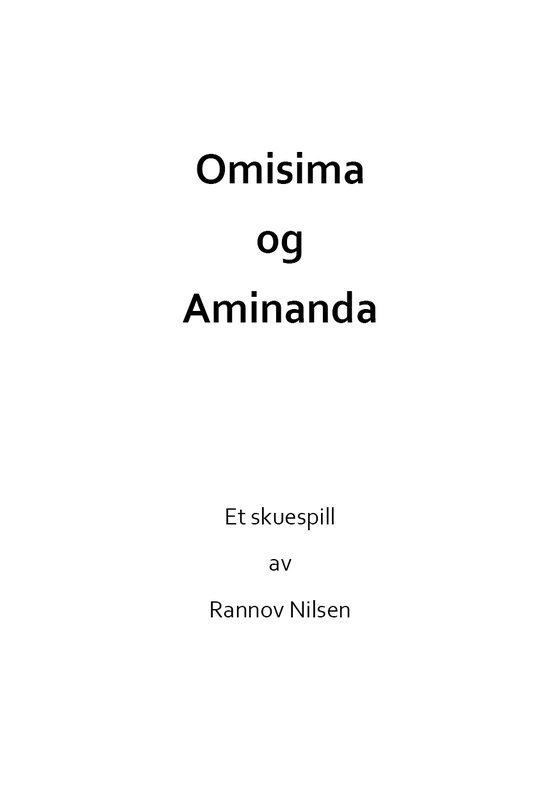 Omisima og Aminanda