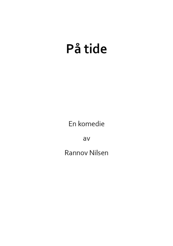 På tide
