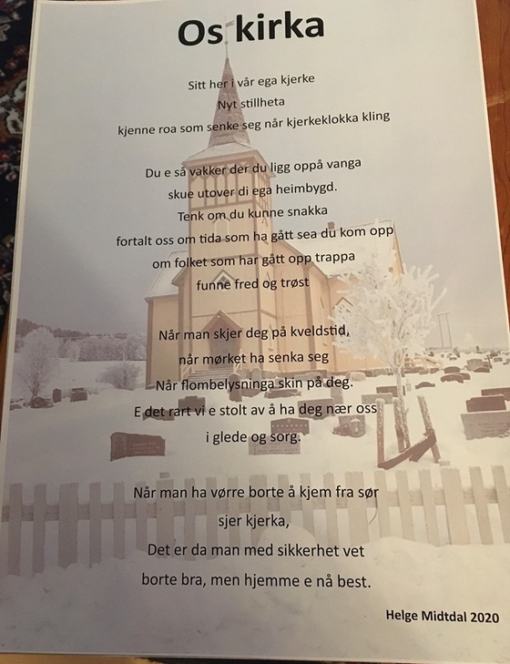 Os kjerka  Diktbilde