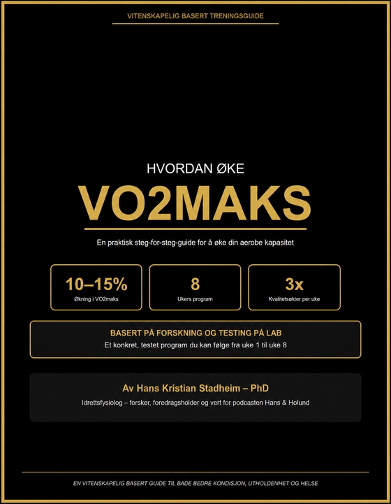 Hvordan øke VO2maks